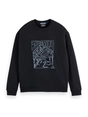 Scotch & Soda Chest Logo Sweatshirt
