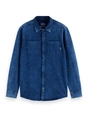 Scotch & Soda Chic indigo jersey shirt