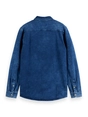 Scotch & Soda Chic indigo jersey shirt