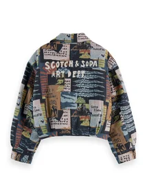 Scotch & Soda Collage jacquard jacket