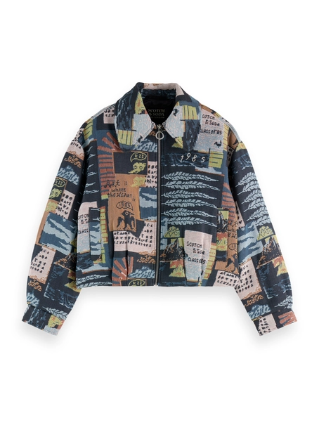 Scotch & Soda Collage jacquard jacket