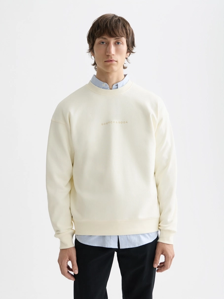 Scotch & Soda CORE - LOGO FRONT CHEST SWEATSHIRT