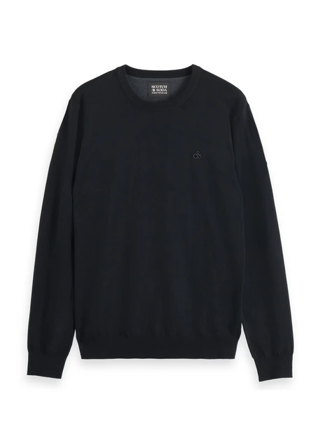 Scotch & Soda CORE - VISCOSE PULLOVER CREWNECK