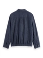 Scotch & Soda Cotton linen zip-thru twill blouson