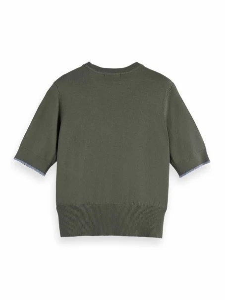 Scotch & Soda Crew neck short sleeve pullover