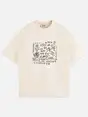 Scotch & Soda Cross-stitched front artwork loose-