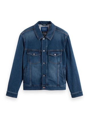 Scotch & Soda Denim trucker jacket — Let It Rain