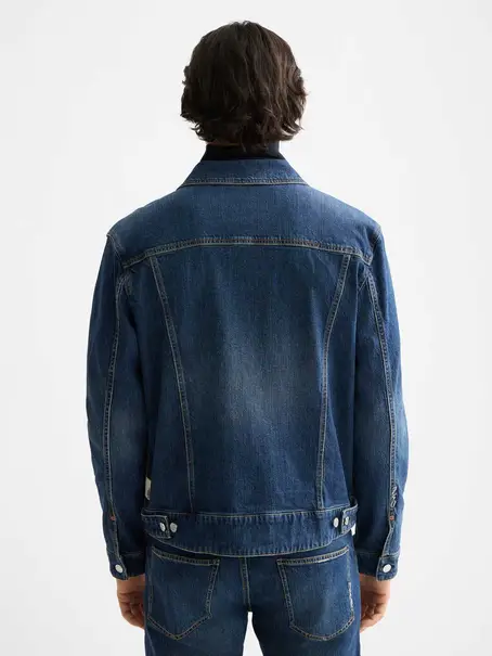 Scotch & Soda Denim trucker jacket — Let It Rain