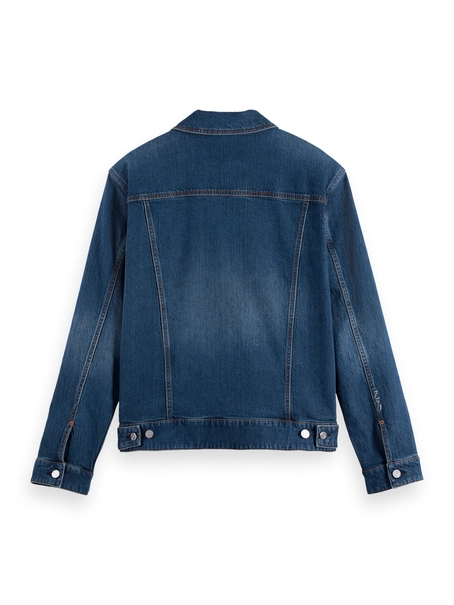 Scotch & Soda Denim trucker jacket — Let It Rain