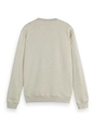 Scotch & Soda Denim washed artwork sweatshirt