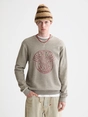 Scotch & Soda Denim washed artwork sweatshirt