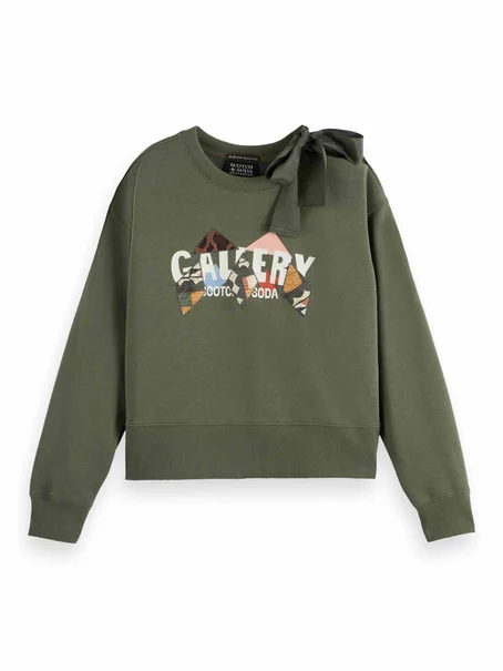 Scotch & Soda Elevated artwork sweater