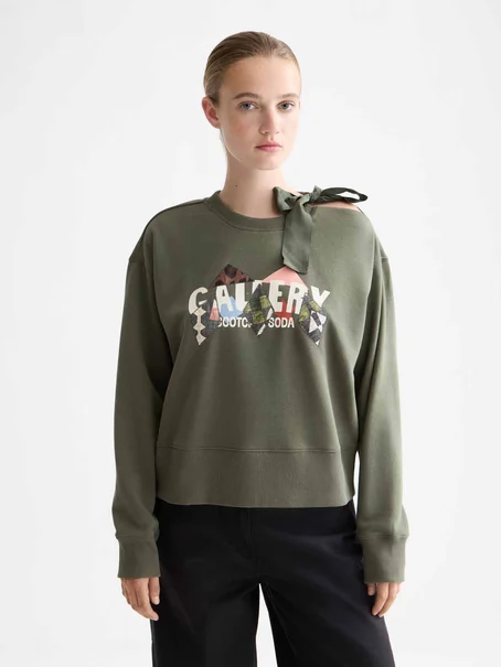 Scotch & Soda Elevated artwork sweater