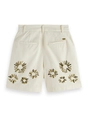 Scotch & Soda Embellished high rise shorts