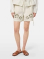 Scotch & Soda Embellished high rise shorts
