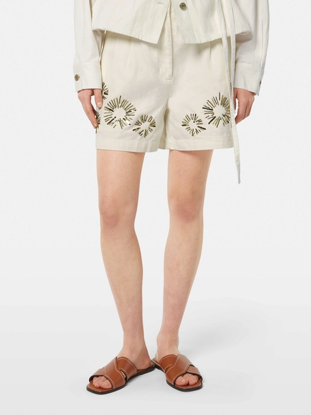 Scotch & Soda Embellished high rise shorts