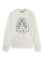 Scotch & Soda Embroidered chest artwork relaxed f