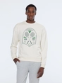 Scotch & Soda Embroidered chest artwork relaxed f