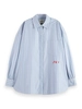 Scotch & Soda Embroidered girlfriend shirt