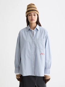 Scotch & Soda Embroidered girlfriend shirt