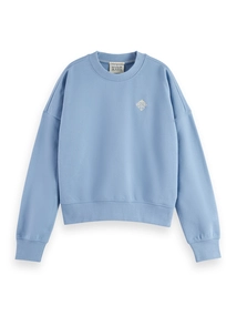 Scotch & Soda Embroidered logo relaxed fit sweats