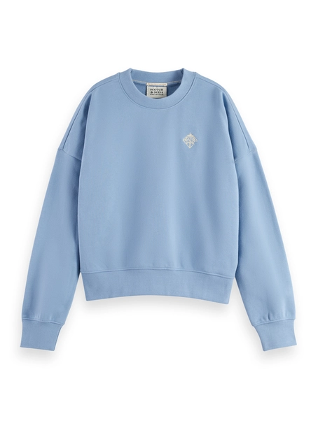 Scotch & Soda Embroidered logo relaxed fit sweats