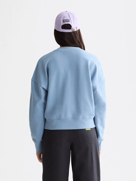 Scotch & Soda Embroidered logo relaxed fit sweats