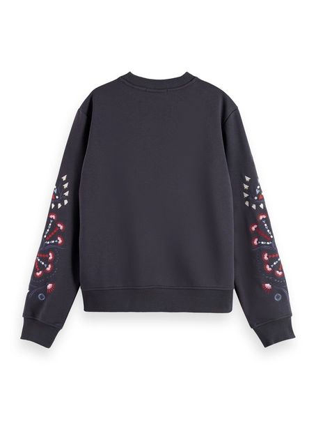 Scotch & Soda Embroidered regular fit sweatshirt