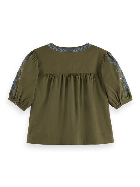 Scotch & Soda Embroidered Top