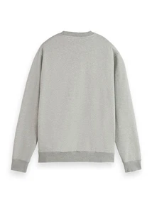 Scotch & Soda Felpa crewneck sweatshirt in Organi