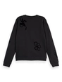 Scotch & Soda Flock print artwork regular sweatsh