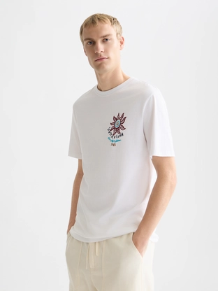 Scotch & Soda Front and back artwork regularfit T