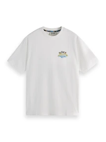 Scotch & Soda Front and back artwork relaxed fit