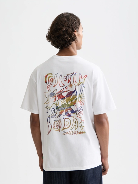 Scotch & Soda Front and back artwork relaxed-fit