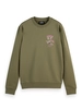 Scotch & Soda Front and back artwork sweatshirt