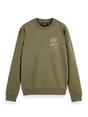 Scotch & Soda Front and back artwork sweatshirt