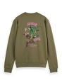 Scotch & Soda Front and back artwork sweatshirt