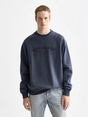 Scotch & Soda Front artwork relaxed-fit sweatshir