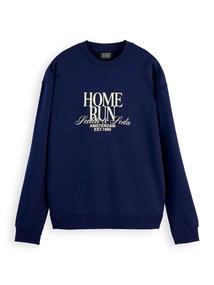 Scotch & Soda Front artwork relaxed fit sweatshir