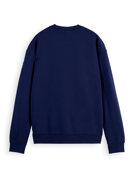 Scotch & Soda Front artwork relaxed fit sweatshir