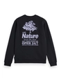 Scotch & Soda Front + Back Artwork Sweatshirt