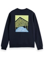 Scotch & Soda Front + Back Artwork Sweatshirt