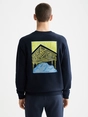 Scotch & Soda Front + Back Artwork Sweatshirt