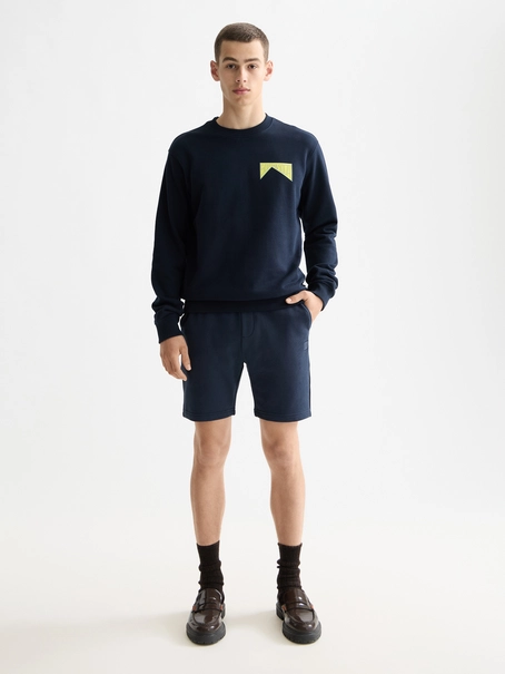 Scotch & Soda Front + Back Artwork Sweatshirt