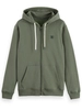 Scotch & Soda Full Zip Logo Hoodie