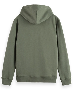 Scotch & Soda Full Zip Logo Hoodie