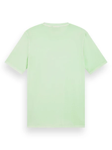 Scotch & Soda Garment Dye Logo Crew T-shirt