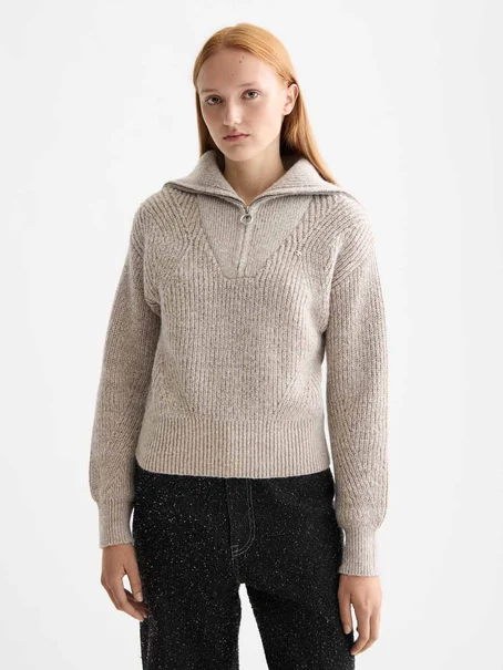 Scotch & Soda Half zip pullover