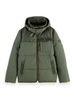 Scotch & Soda Hooded puffer jacket