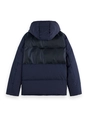 Scotch & Soda Hooded puffer jacket
